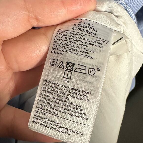 Banana Republic Sky Blue Suit Jacket - Picture 6 of 9